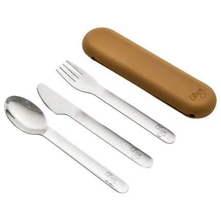 Citron 2023 Stainless Steel Cutlery Set Caramel