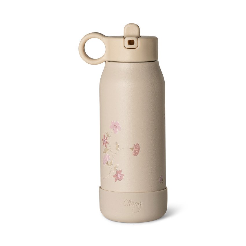 Citron 2023 Stainless Steel Water Bottle 250ml Flower