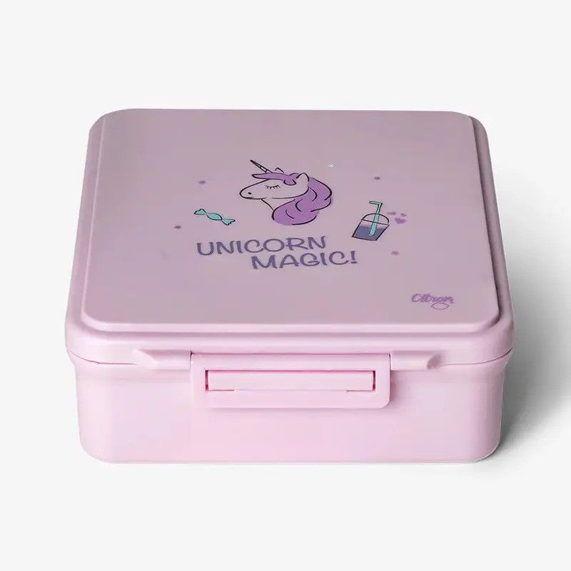 Citron Grand Lunchbox w/ Food Jar Stormy Unicorn