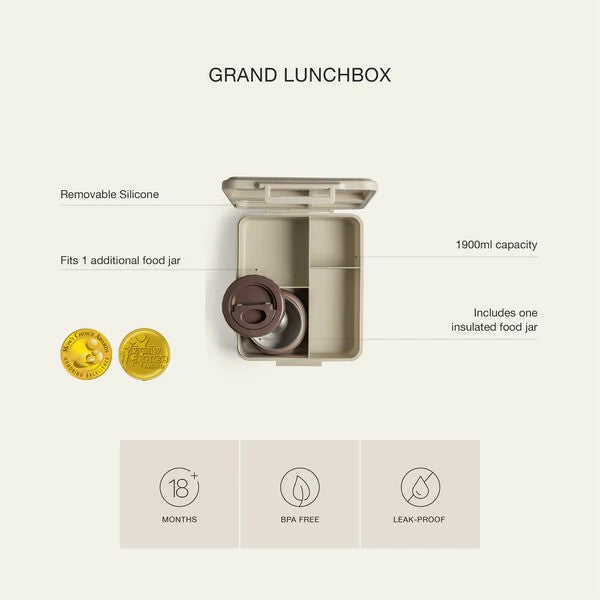 Citron Grand Lunchbox w/ Food Jar Stormy Unicorn
