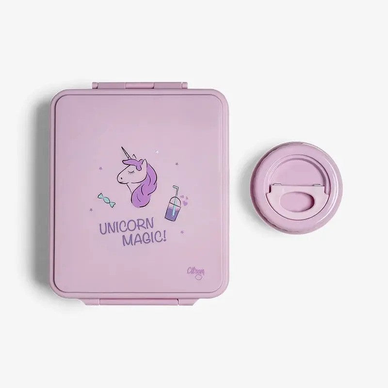 Citron 2024 Grand Lunchbox & Food Jar Stormy Unicorn