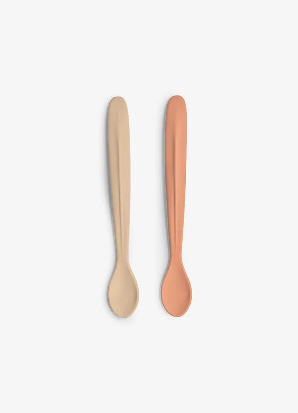 Citron 2024 Silicone Feeding Spoon Long Set of 2 Ballerina