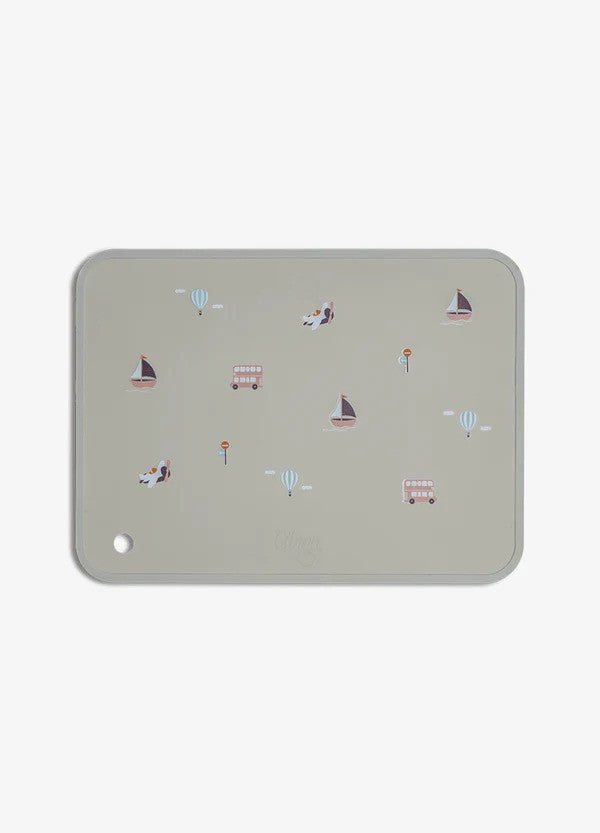 Citron 2024 Silicone Placemat Rectangle Vehicles