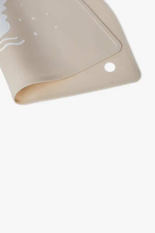 Citron Silicone Placemat Semi Circle Ballerina