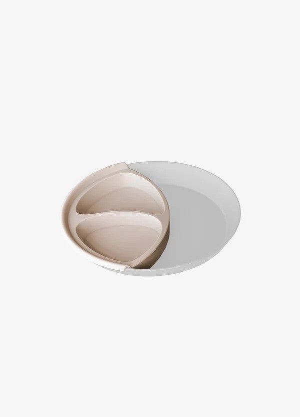 Citron Silicone Plate Divider Beige