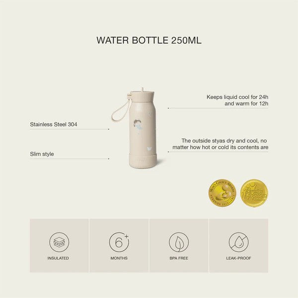 Citron Insulated Water Bottle 250ml Ballerina