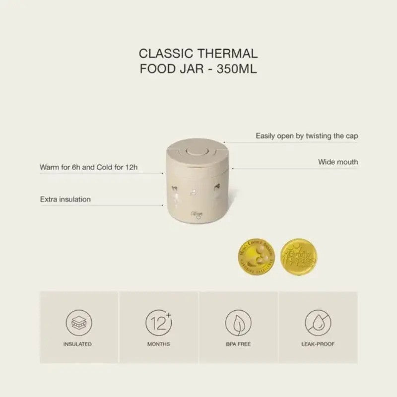 Citron Classic Thermal Food Jar 350ML Ballerina