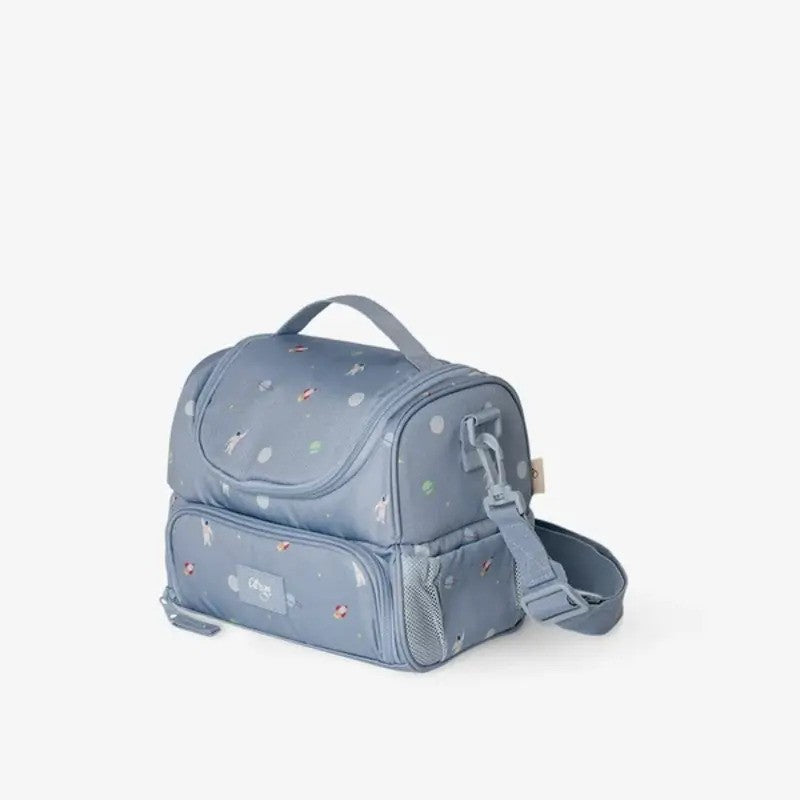 Citron Insulated Lunchbag 2 Compartments Spaceship