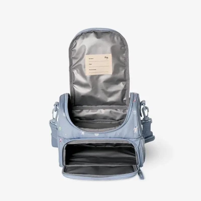 Citron Insulated Lunchbag 2 Compartments Spaceship
