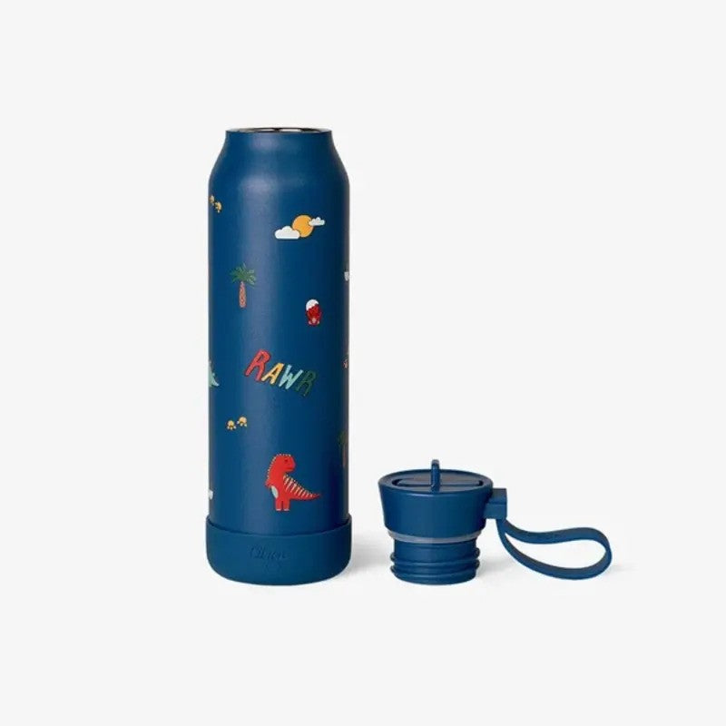 Citron Insulated Water Bottle 500ml Dino