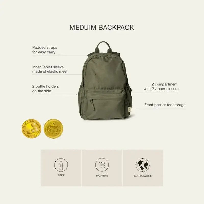Citron Medium Backpack Spaceship