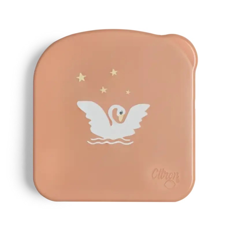 Citron Sandwich Box Swan