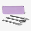 Citron Stainless Steel Cutlery & Pouch Purple 3yrs -Plus