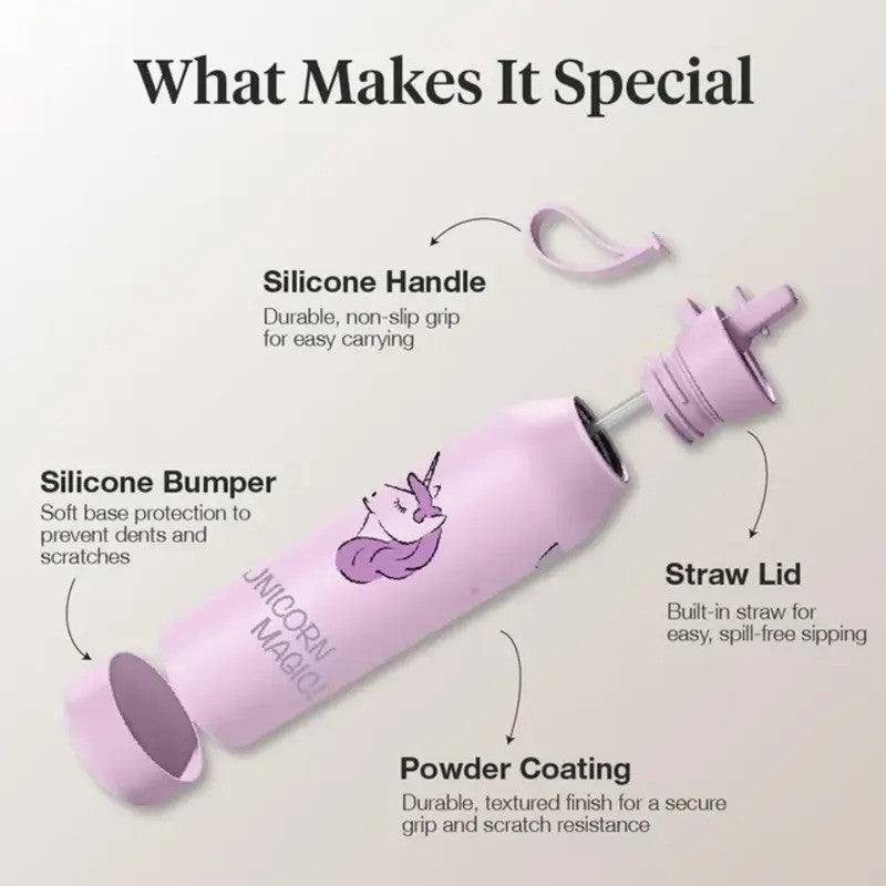 Citron Stainless Steel Water Bottle 500ML Spaceship