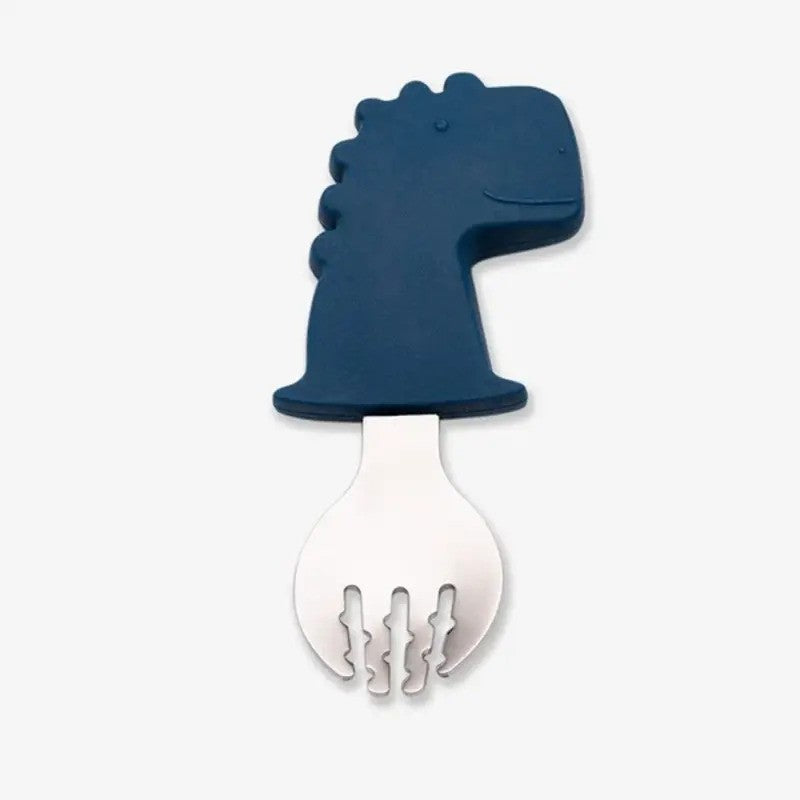 Citron Training Spoon & Fork Dino 6m-Plus
