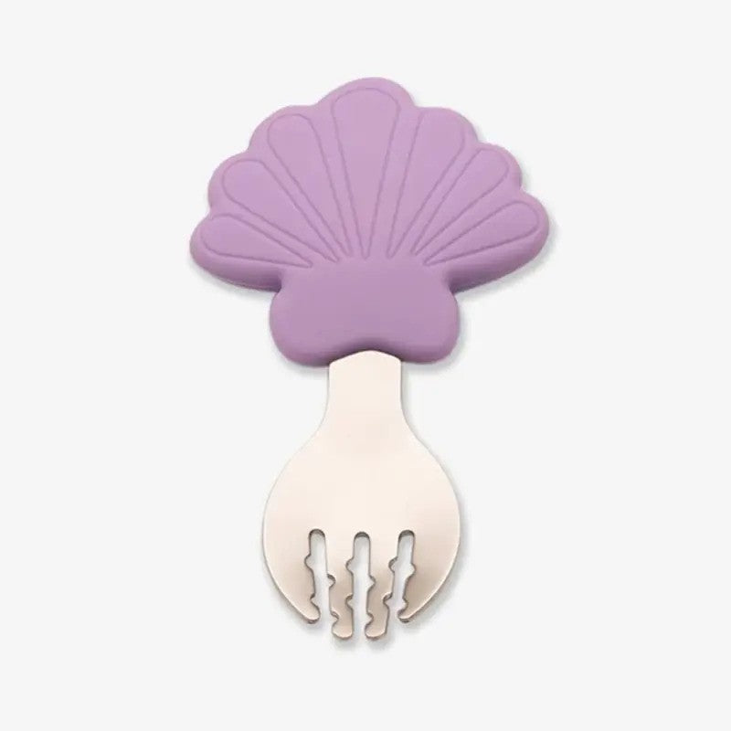 Citron Training Spoon & Fork Mermaid 6m-Plus