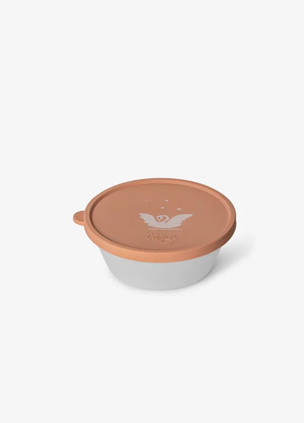 Citron Silicone Bowl Cover Swan