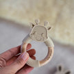 Classical Child Teether Giraffe Linen