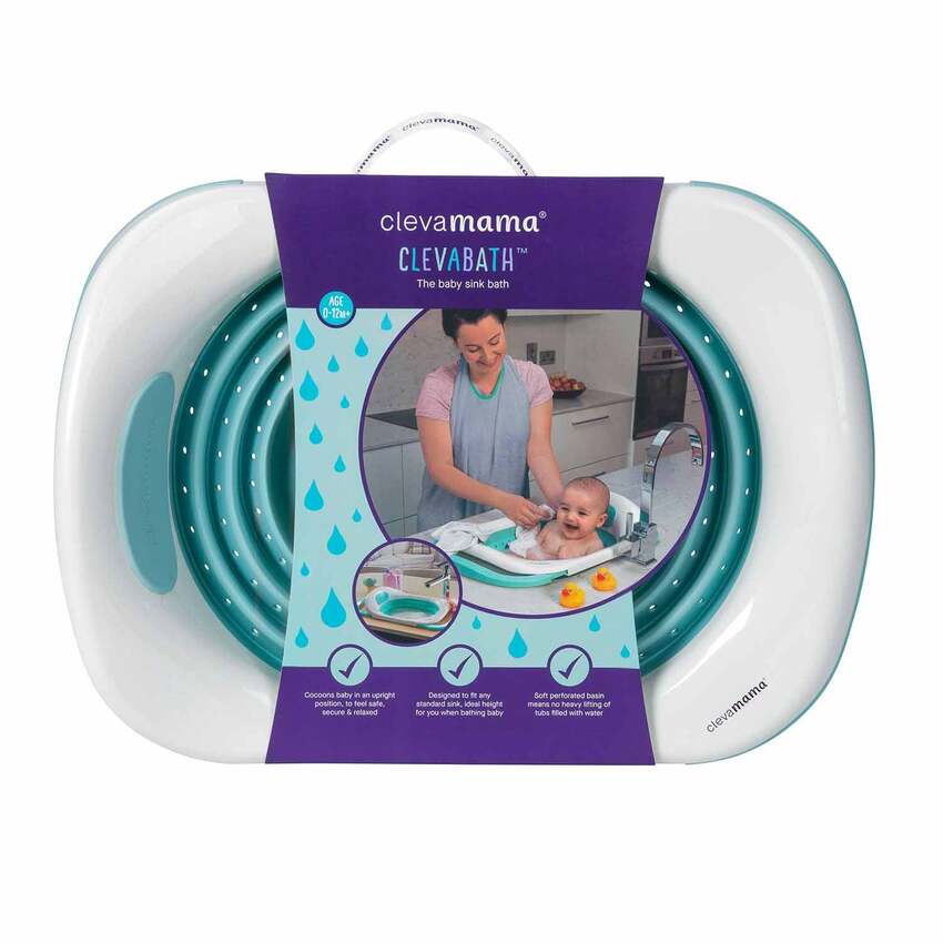 Clevamama Bath the Baby Sink Bath Blue