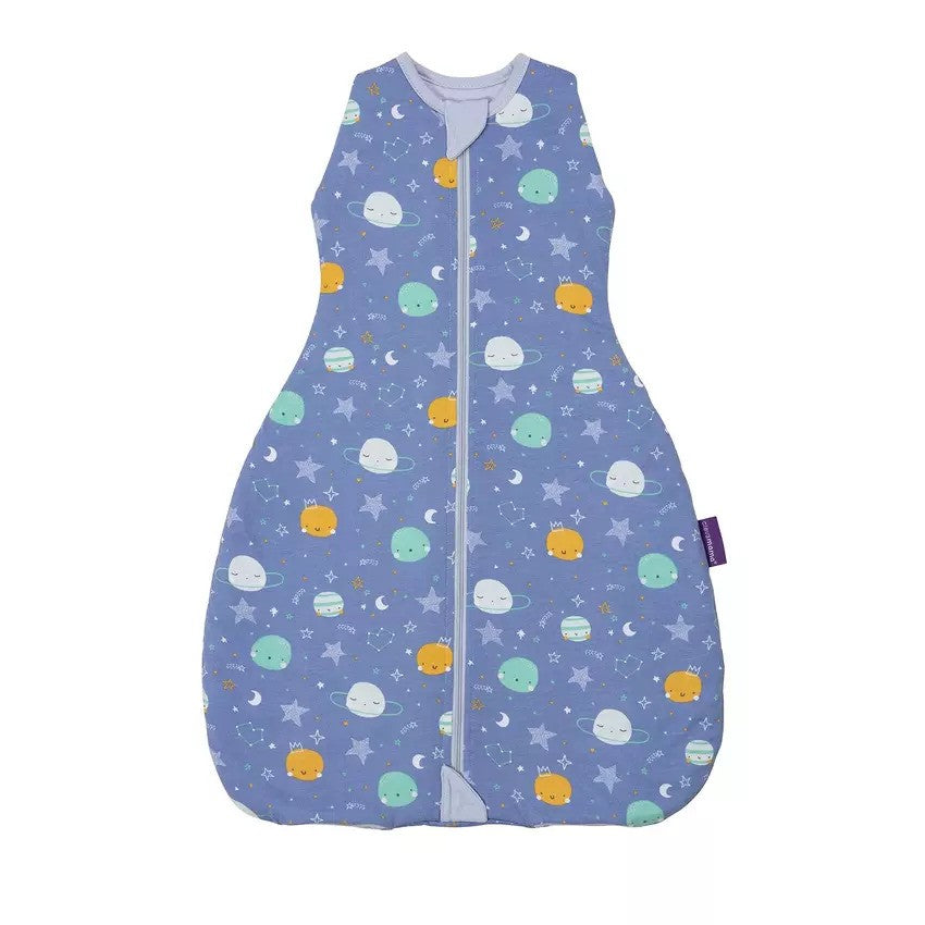 Clevamama 3-in-1 Nite Nite Romper 2.5 Tog Blue (0-9M)