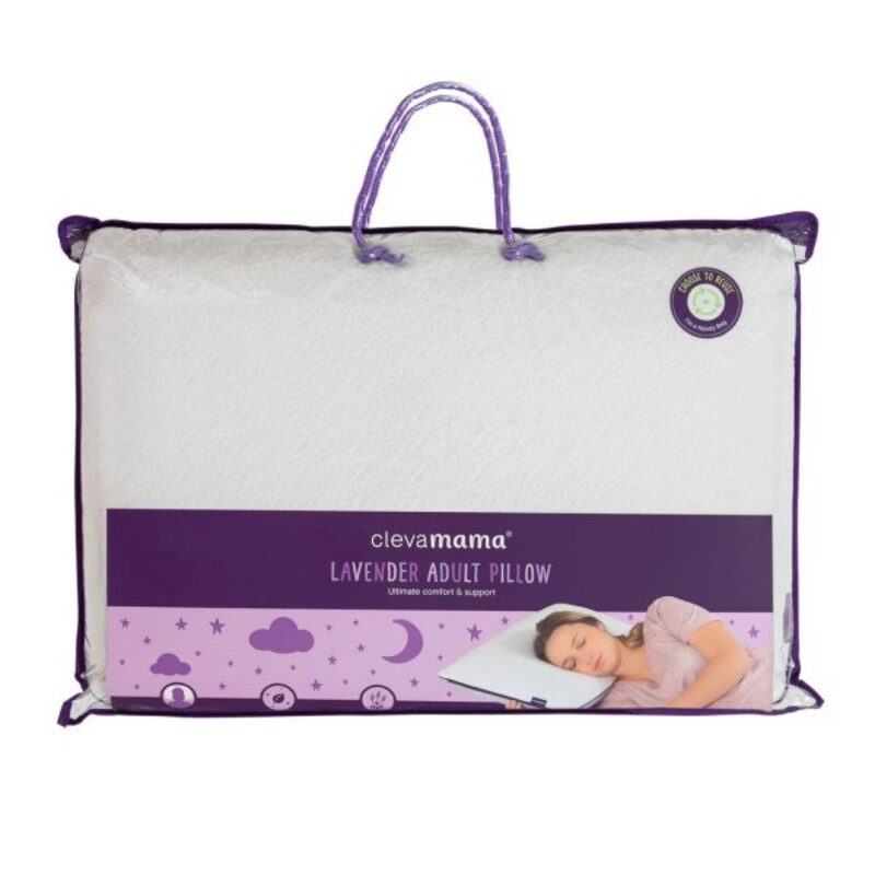 Clevamama Adult Pillow Scent Of Natural Lavender 60X40X10cm