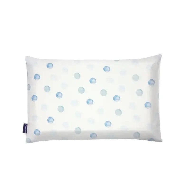 Clevamama Baby Pillow Case Australian Cotton Blue Spot