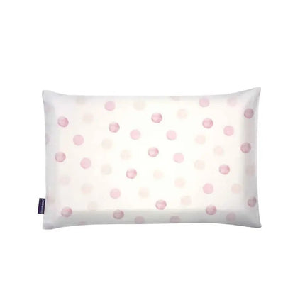 Clevamama Baby Pillow Case Australian Cotton Pink Spot