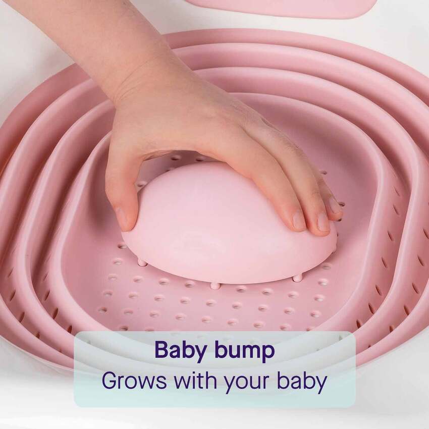 Clevamama Bath the Baby Sink Bath Pink