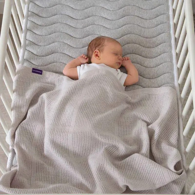 Clevamama Cellular Blanket 80x100cm Grey