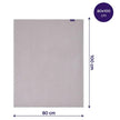 Clevamama Cellular Blanket 80x100cm Grey