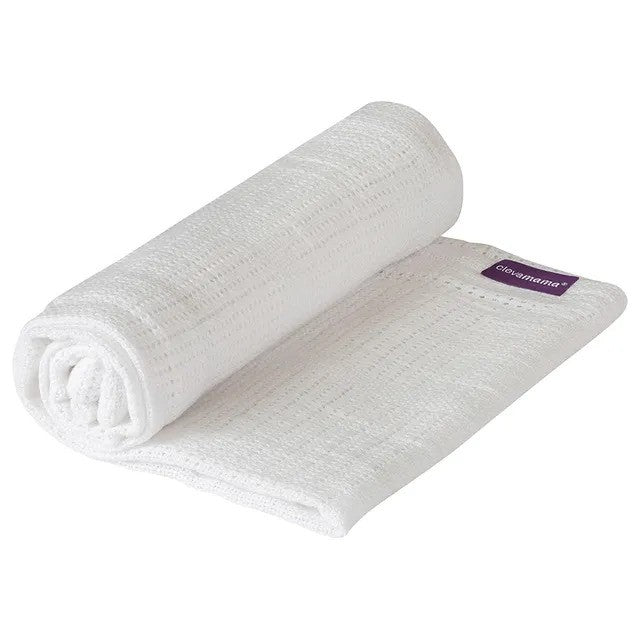 Clevamama Cellular Blanket 80x100cm White