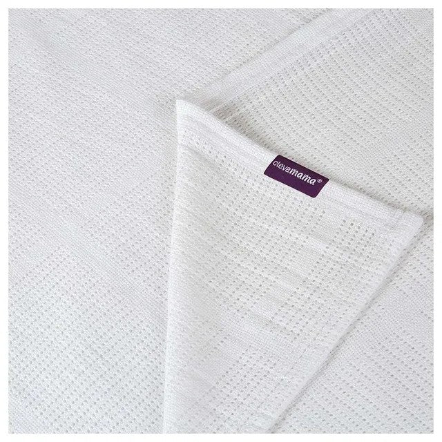 Clevamama Cellular Blanket 80x100cm White