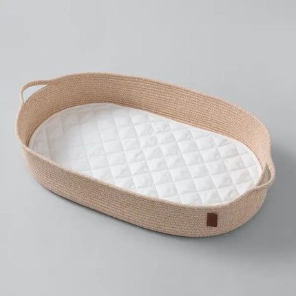 Clevamama Changing Basket With Quilted Waterproof Mat