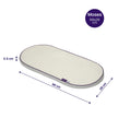 Clevamama ClevaFoam Moses Basket Pram Mattress (66X28X2.5cm)