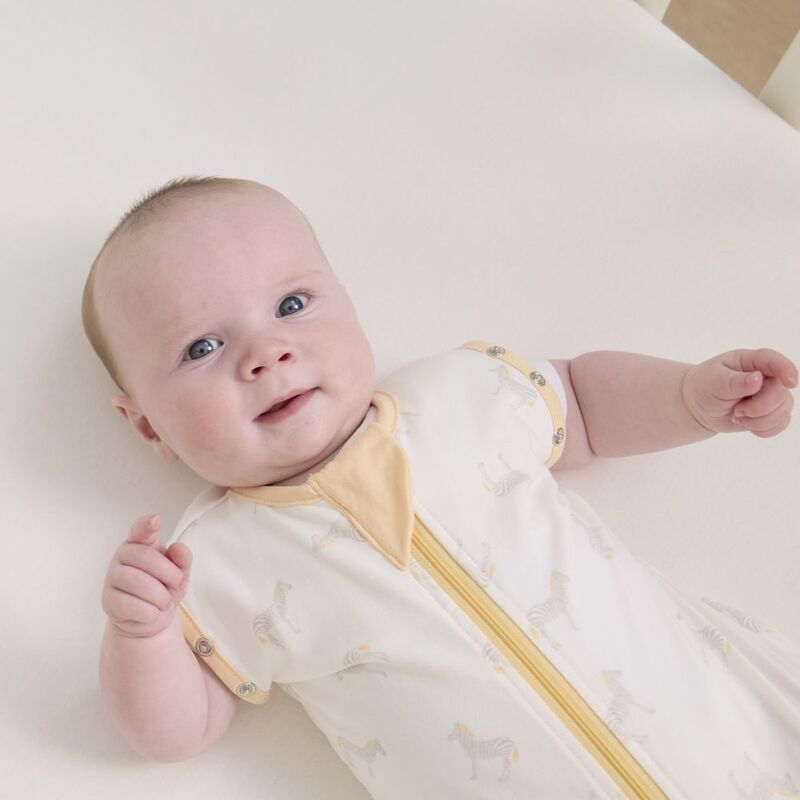 Clevamama Clevasleep Dreamsuit 0.2 Tog Zebra (0-9M Plus)