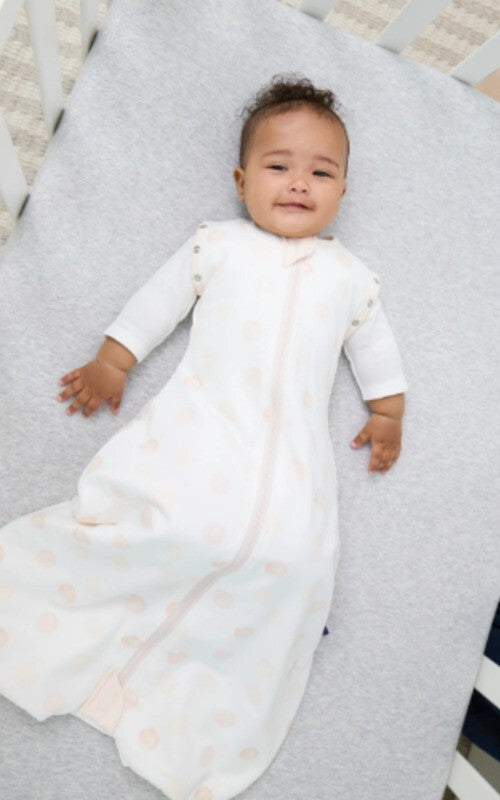 Clevamama Clevasleep Dreamsuit 1.0 Tog Pink Spot (0-9M Plus)