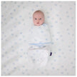 Clevamama Clevasleep Swaddle Blue Spot (Age 0-3M)