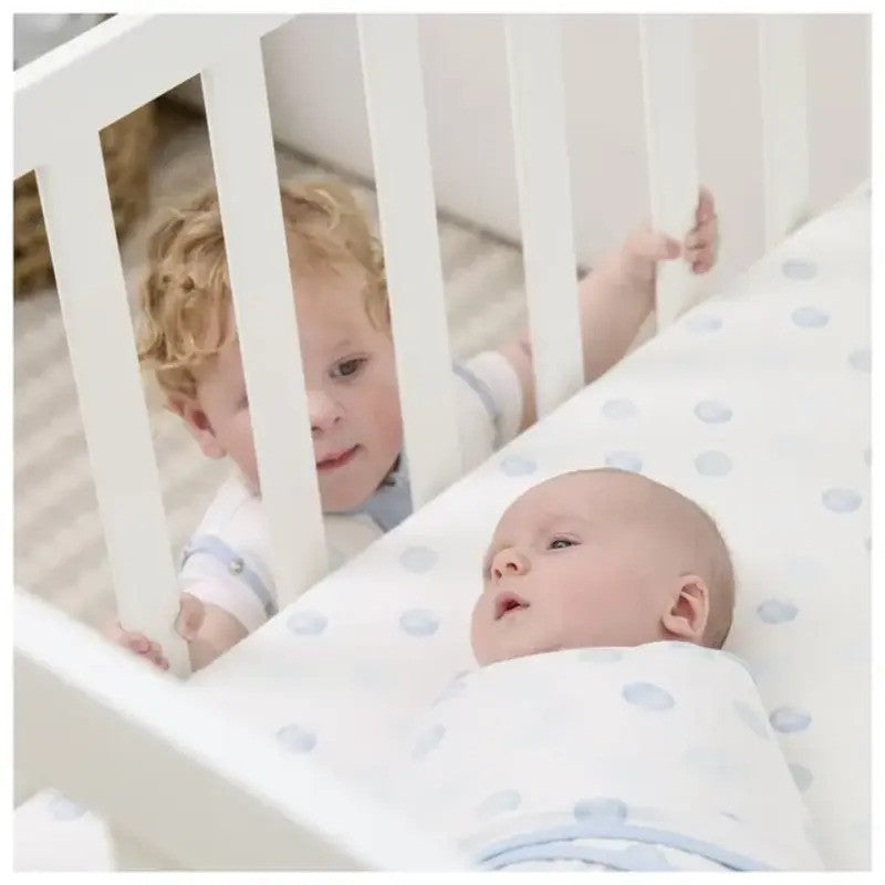 Clevamama Clevasleep Swaddle Blue Spot (Age 0-3M)