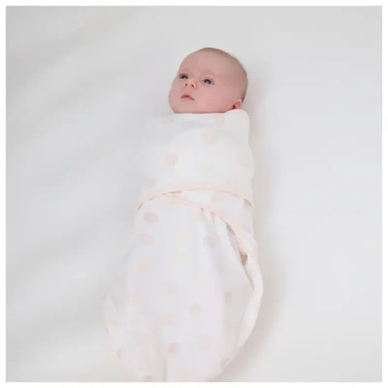 Clevamama Clevasleep Swaddle Pink Spot (Age 0-3M)