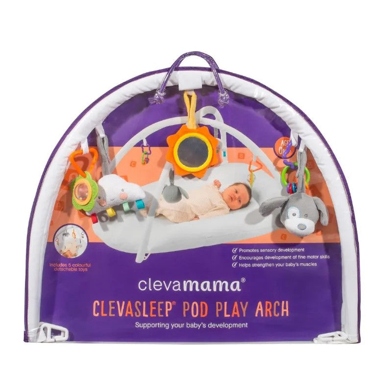 Clevamama Sleep Pod Play Arch White