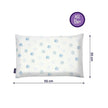 Clevamama Toddler Pillow Case Australian Cotton Blue Spot
