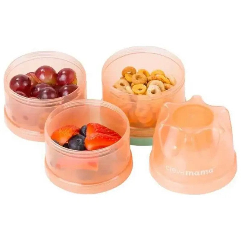 Clevamama Travel Container Stackable Formula & Food Container
