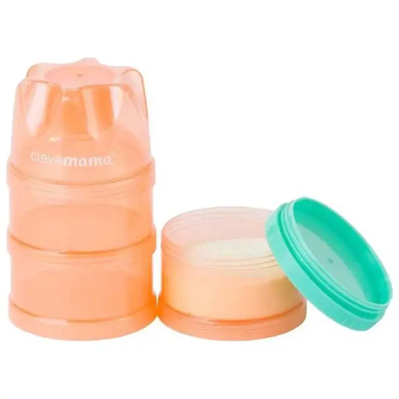 Clevamama Travel Container Stackable Formula & Food Container
