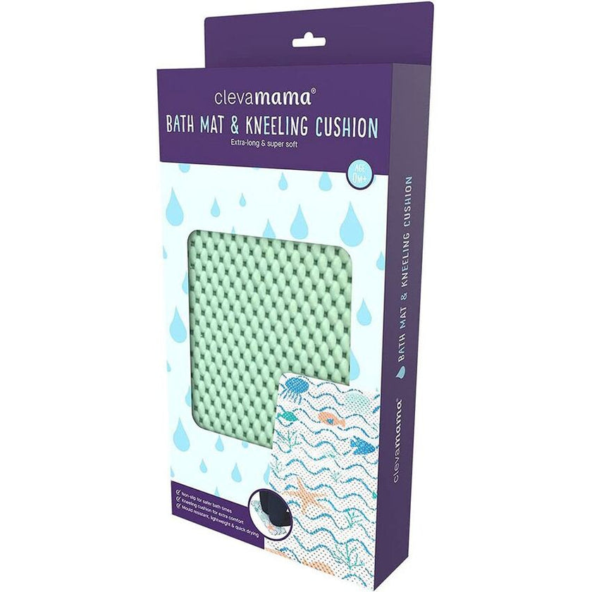 Clevamama® Bathmat Kneeling Cushion (Anti Bac Treated) Blue