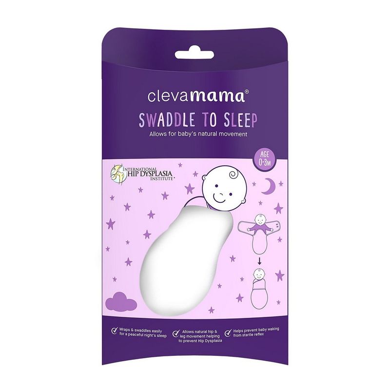 Clevamama Swaddle to Sleep (0-3m)