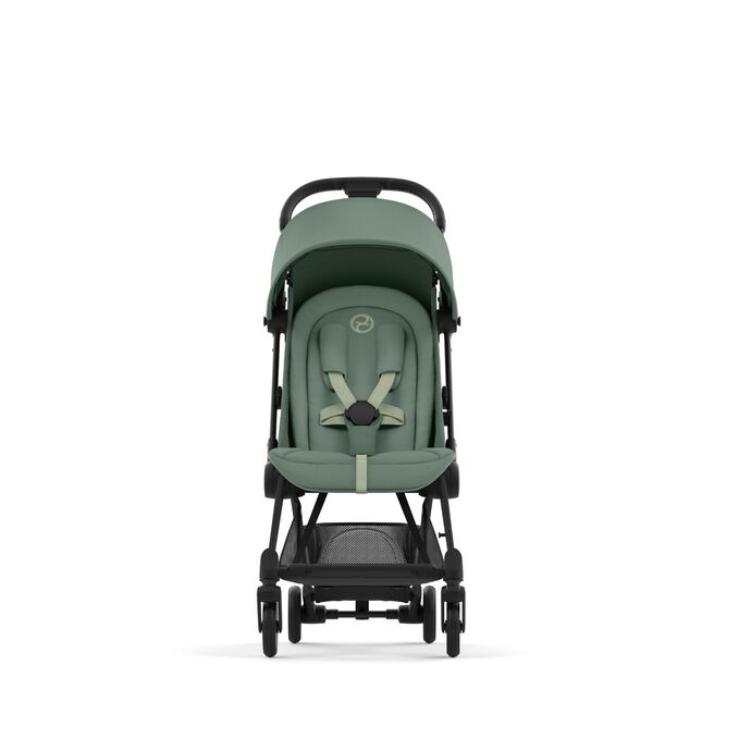 Cybex Platinum Coya (Matt Black Frame) Leaf Green Dark Green