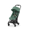 Cybex Platinum Coya (Matt Black Frame) Leaf Green Dark Green