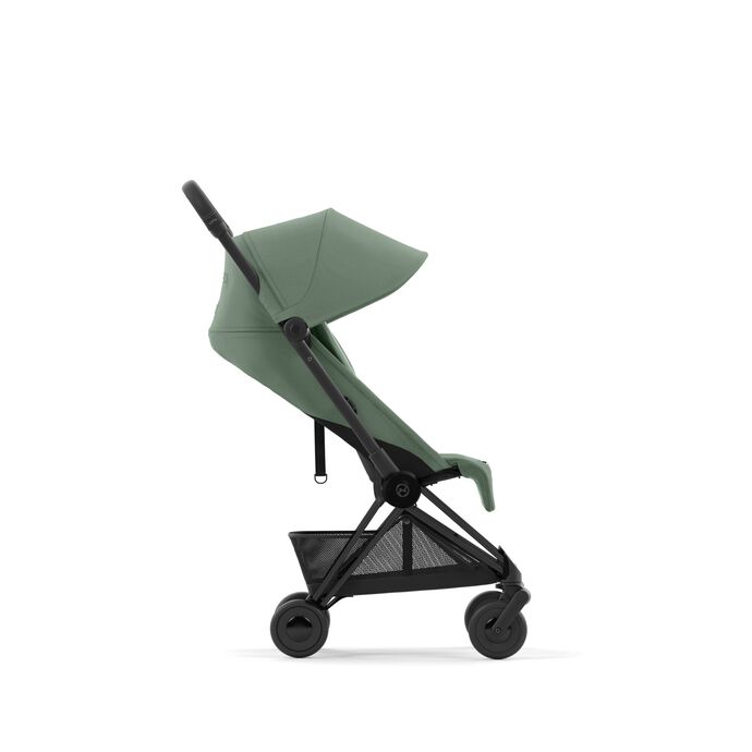 Cybex Platinum Coya (Matt Black Frame) Leaf Green Dark Green