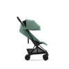 Cybex Platinum Coya (Matt Black Frame) Leaf Green Dark Green