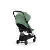 Cybex Platinum Coya (Matt Black Frame) Leaf Green Dark Green